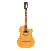 Гитара электроакустическая STAGG N SCL60 TCE-NAT